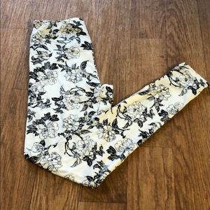 NWT Floral High waisted workout pants